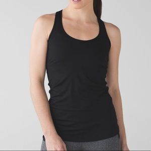 Lululemon black cool racer back tank